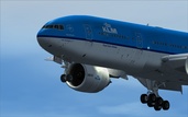 Project Opensky Boeing 777-200 in KLM livery.