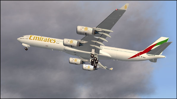 Simubuild A340-500 shot 1