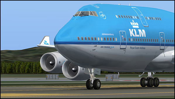 Boeing 747-400 KLM New Colors